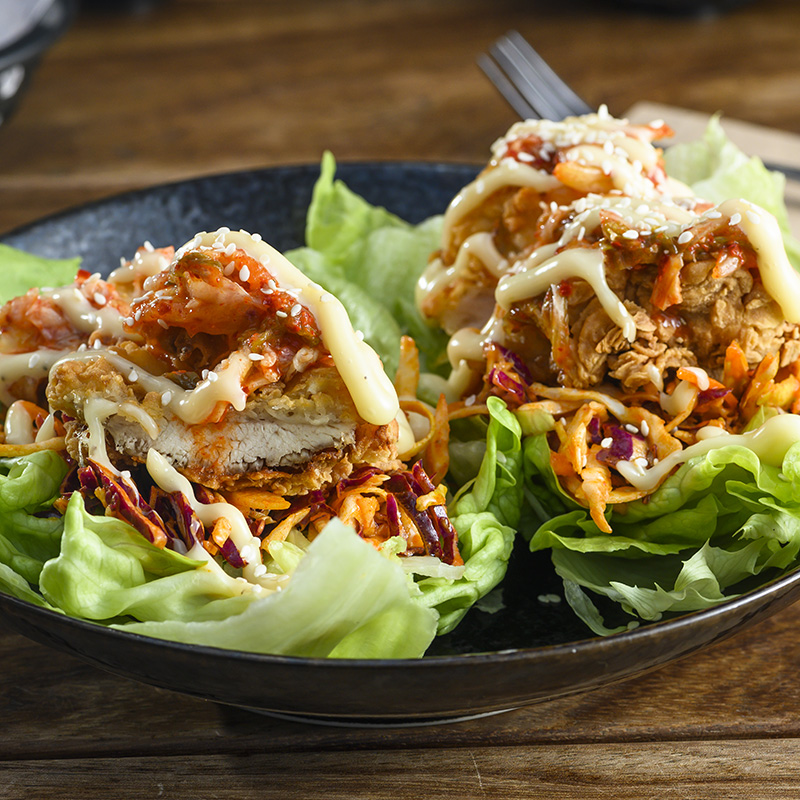 Chicken Ssam Salad