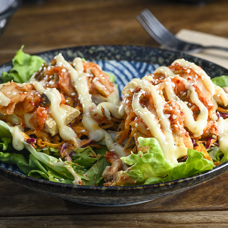 Tofu Ssam Salad